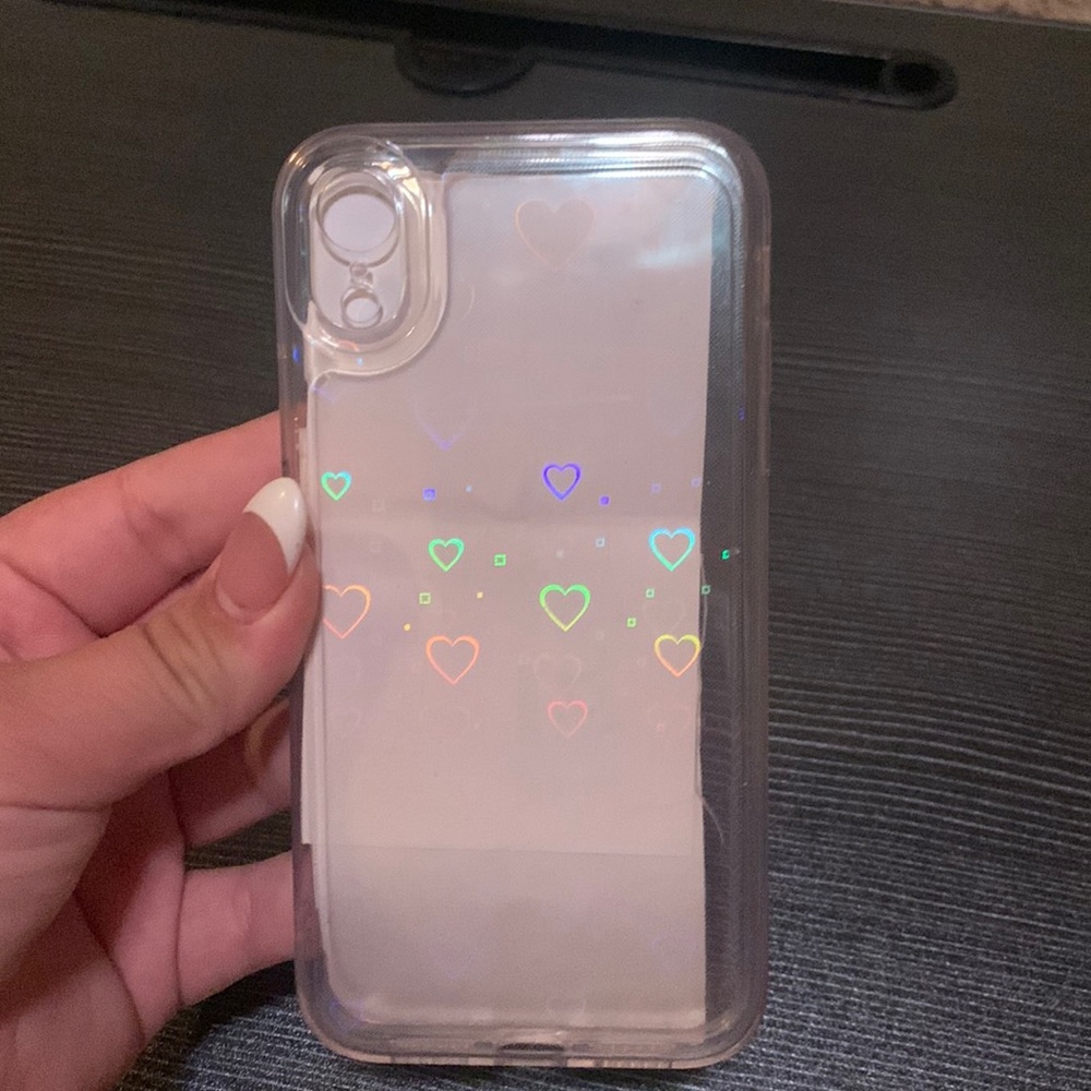 iPhone XR heart case